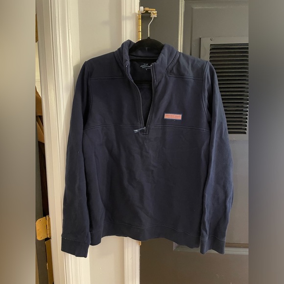 Vineyard Vines - Collegiate Shep Quarter Zip - Youth XL - Picture 3 of 5